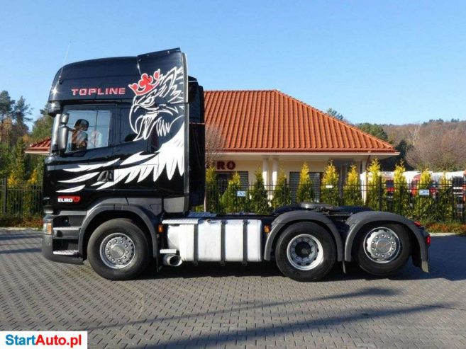 Scania R 490 E 6 Topline 6×2 Dop. Masa 66.T Po Złotym Kontrakcie !!!
