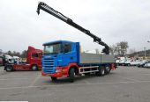 Scania R 400 LB 6×2 HDS Budowlanka Widły Oś Skrętna Super Stan