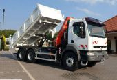 Renault Kerax 26.370 6×4 HDS Fassi F130 Radio WYWROTKA HYDRO-BURTA
