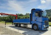Mercedes-Benz ACTROS*480 PS*6×2*Dźwig*Platforma*Do Budowlanki*Drewna