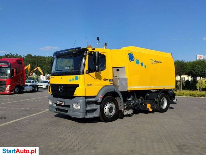 Mercedes-Benz AXOR 1824 E5 Johnston Zamiatarka Uliczna