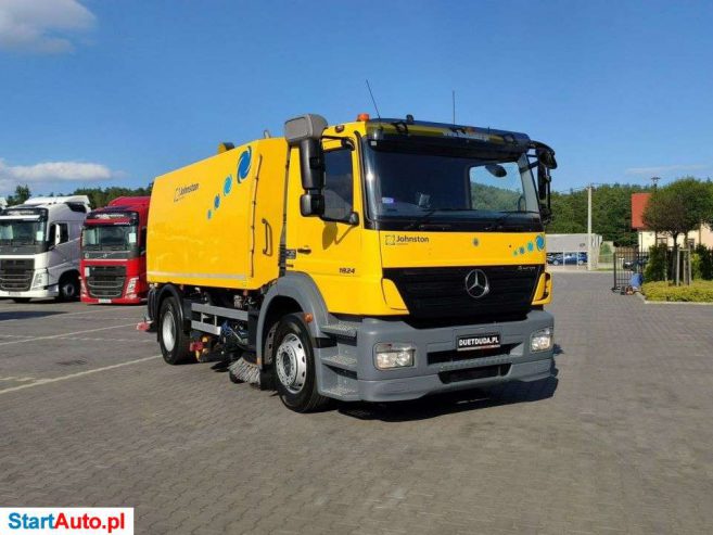 Mercedes-Benz AXOR 1824 E5 Johnston Zamiatarka Uliczna