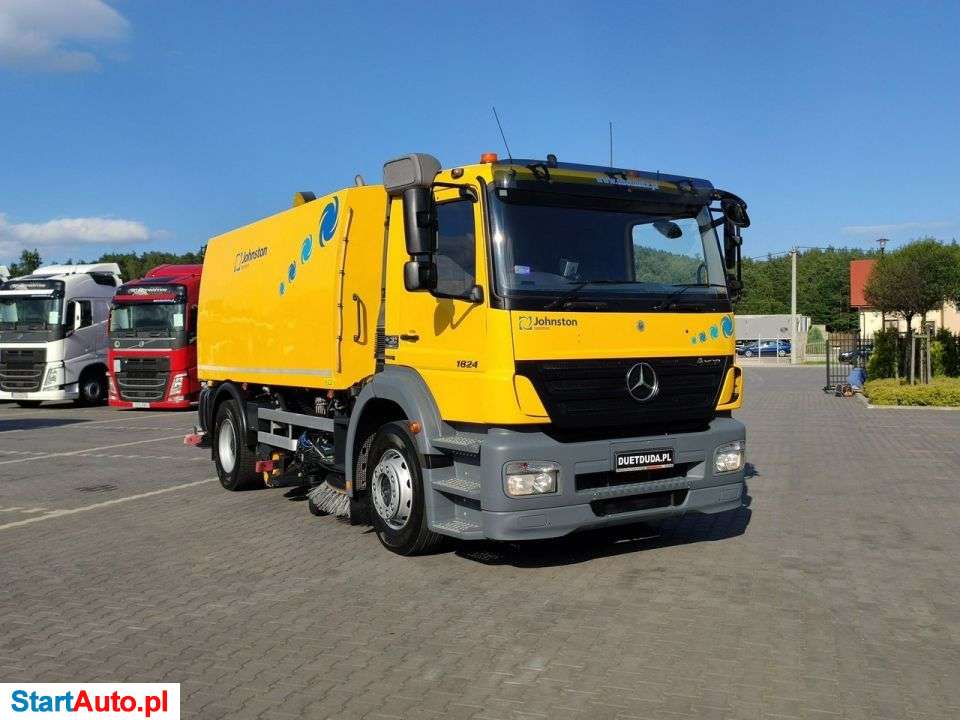 Mercedes-Benz AXOR 1824 E5 Johnston Zamiatarka Uliczna
