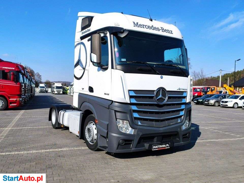 Mercedes-Benz ACTROS 1845 E6 MP4 Super Stan Low Deck Mega Lowdeck Salon PL
