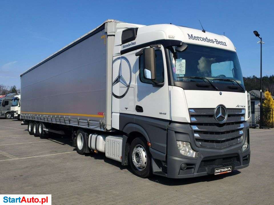Mercedes-Benz ACTROS 1845 E6 MP4 Super Stan Low Deck Mega Lowdeck Salon PL
