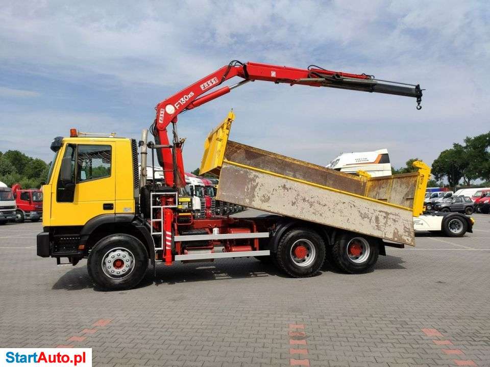 Iveco Trakker 350 6×4 Wywrot+HDS