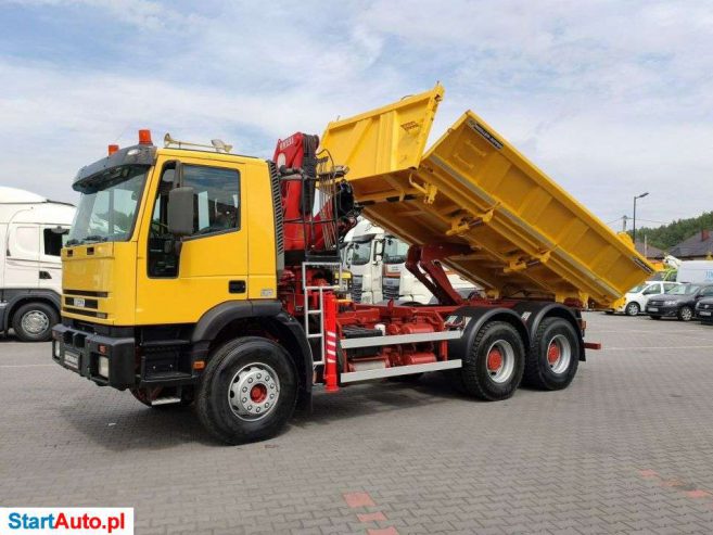 Iveco Trakker 350 6×4 Wywrot+HDS