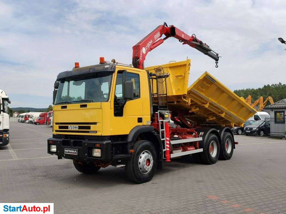 Iveco Trakker 350 6×4 Wywrot+HDS