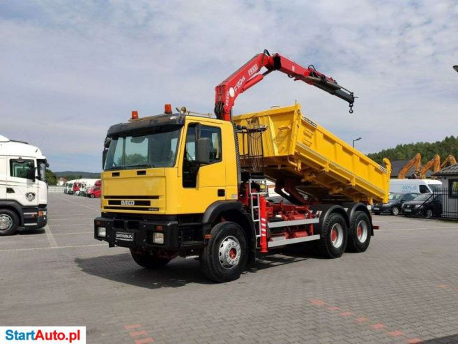 Iveco Trakker 350 6×4 Wywrot+HDS