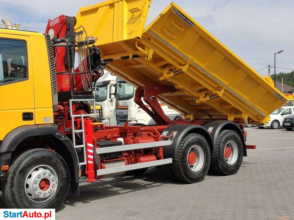 Iveco Trakker 350 6×4 Wywrot+HDS