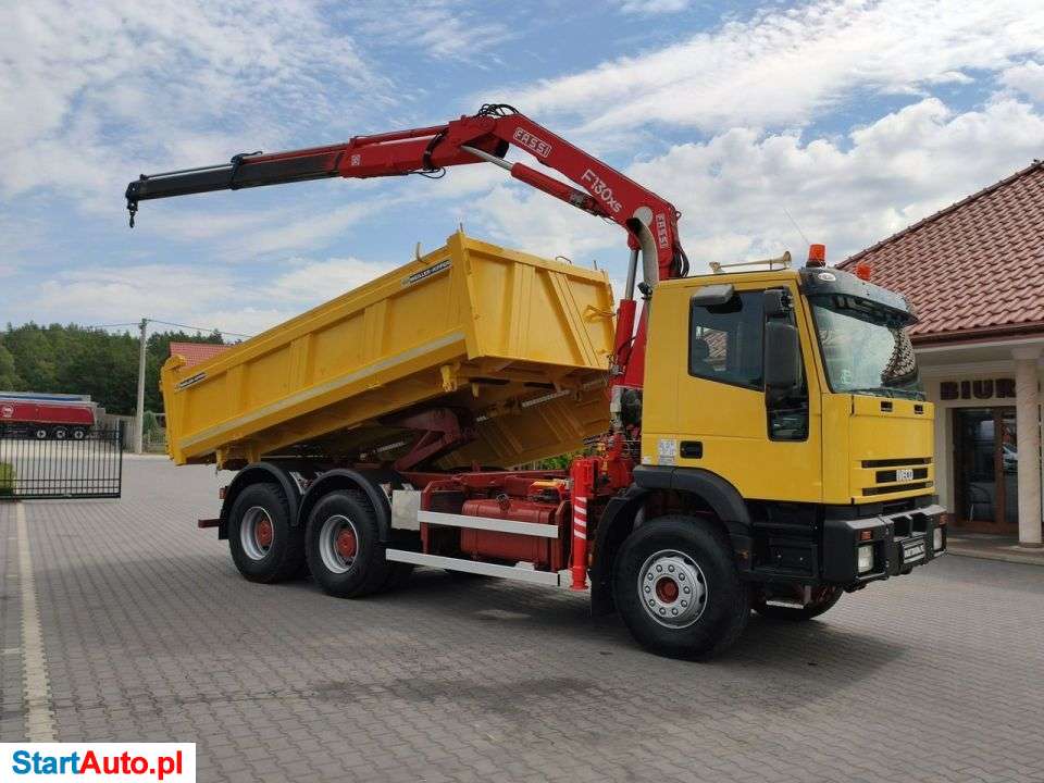 Iveco Trakker 350 6×4 Wywrot+HDS