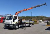 Iveco Eurocargo 180E25 Skrzyniowy Dług -7.32m+HDS Mocny Terex Radiowy