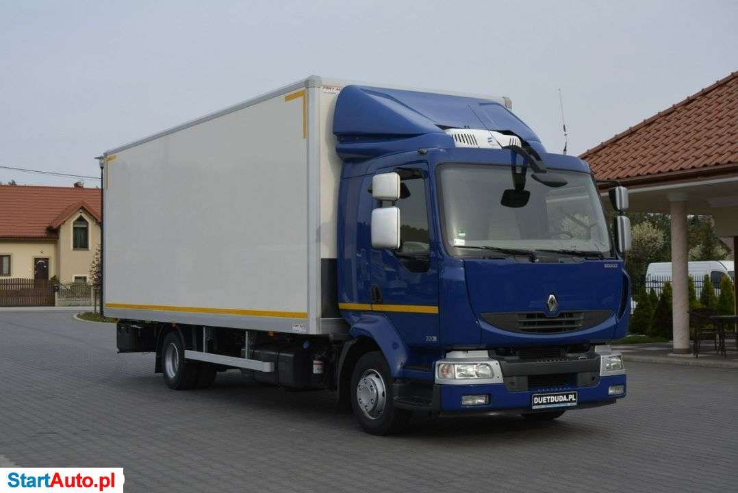Renault MIDLUM 220.12 DXi Kontener DMC-1990kg Ład-6300kg