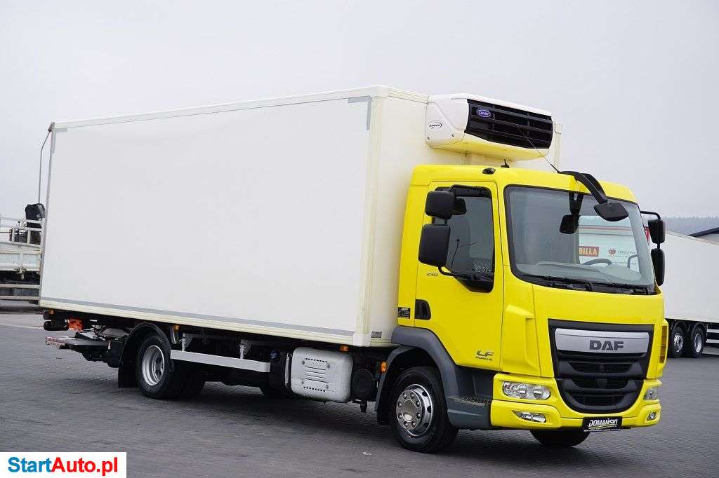 DAF / LF 210 / EURO 6 / CHŁODNIA + WINDA / 15 PALET / ŁAD. 7 110 KG