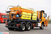 Mercedes-Benz / AROCS / 3340 / E 6 / 6 X 6 / PIASKARKO – SOLARKA RASCO / JAK NOWY