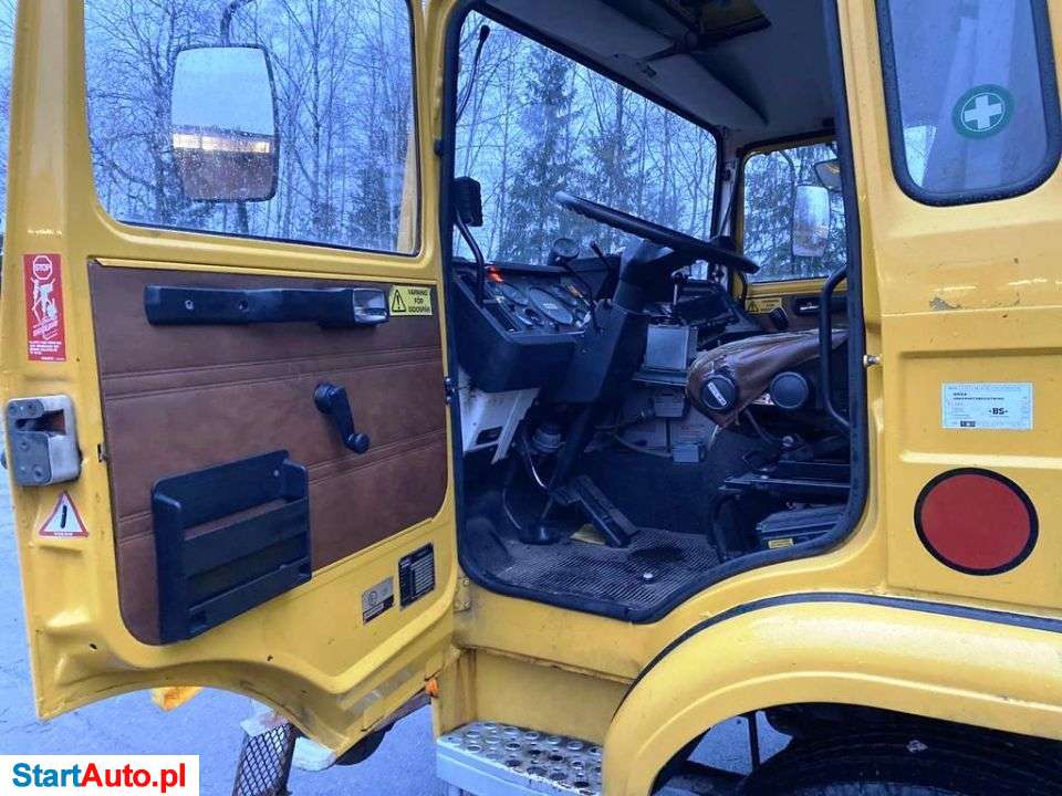 Volvo F6 KOLEJOWY PODEST PLATFORMA DWUDROGOWY DWUDROŻNY Tramwaje Kolej