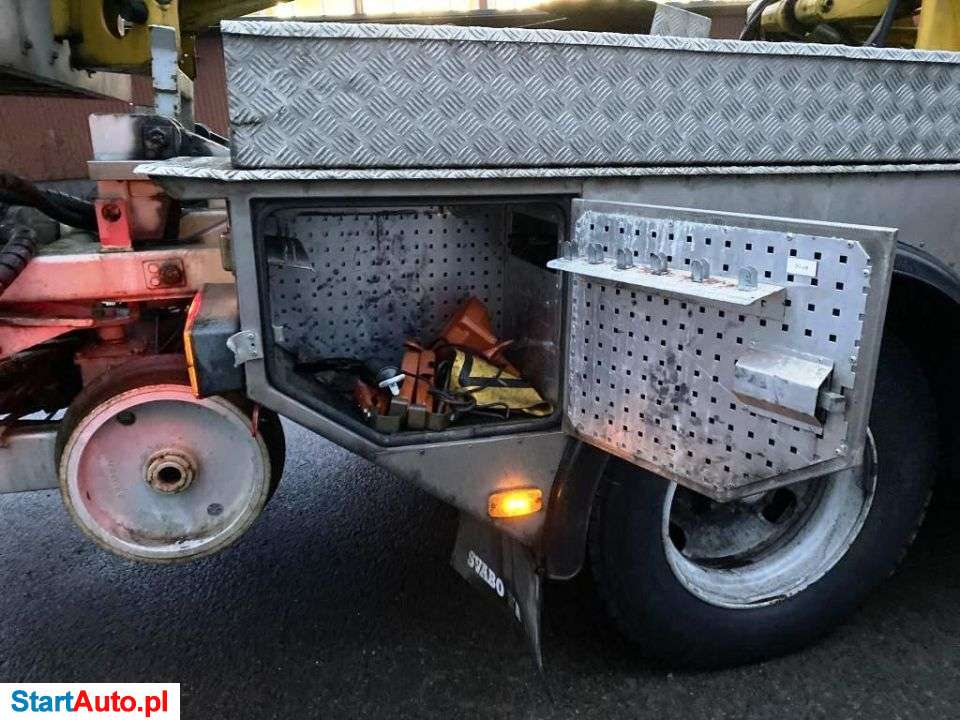 Volvo F6 KOLEJOWY PODEST PLATFORMA DWUDROGOWY DWUDROŻNY Tramwaje Kolej