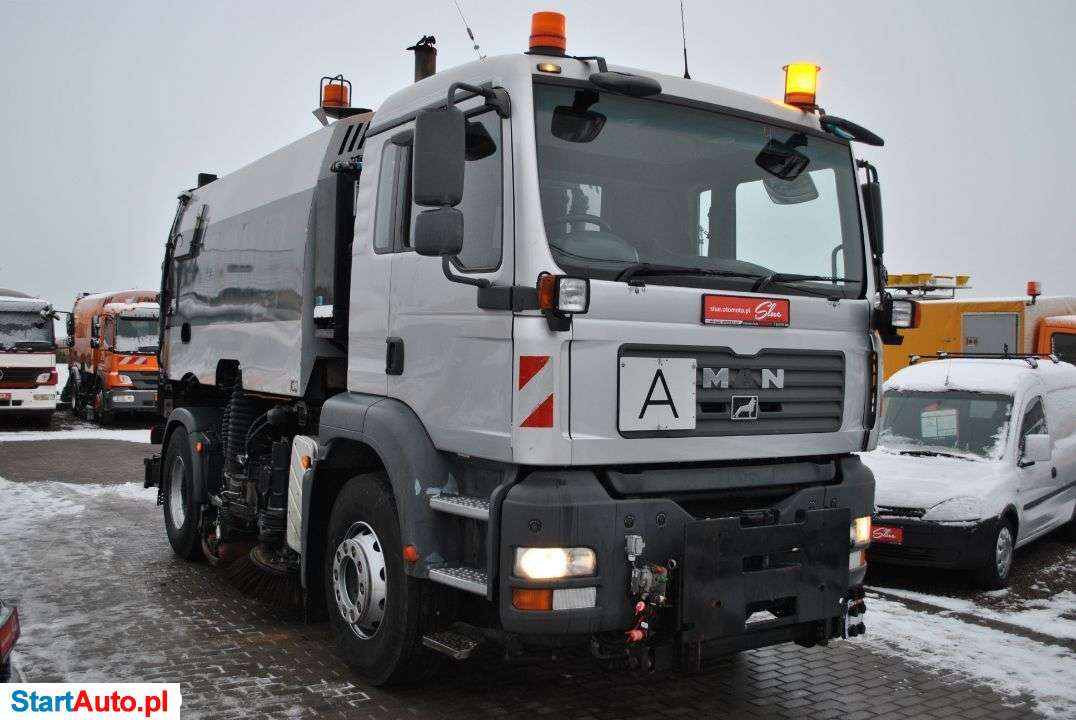 MAN TGA 18.350 Zamiatarka