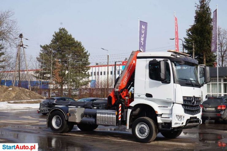 Mercedes-Benz AROCS 4×4 1836 FASSI 165 EURO 6 HDS Żuraw