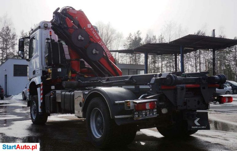 Mercedes-Benz AROCS 4×4 1836 FASSI 165 EURO 6 HDS Żuraw