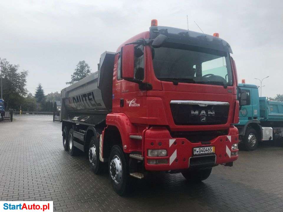 MAN TGS 41.440 8X6 WYWROTKA MULDA WANNA TYŁOZSYP