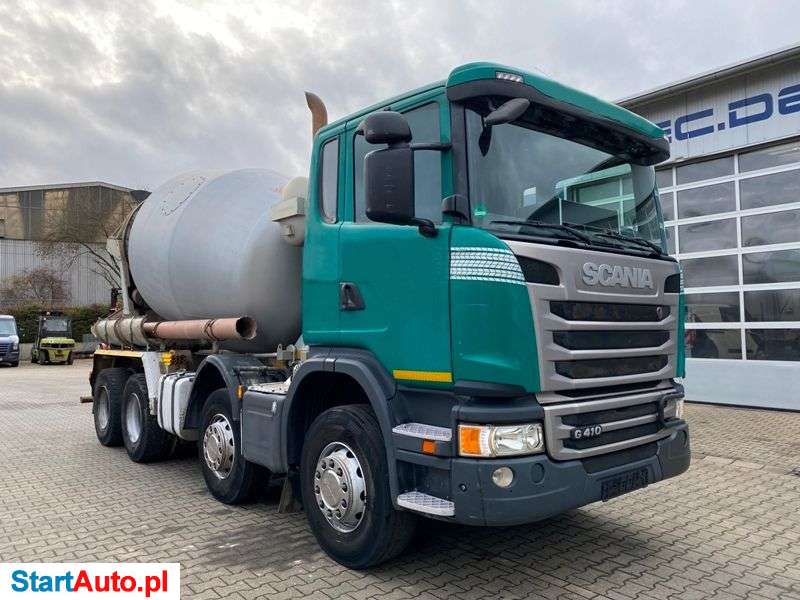 Scania G410 8×4 EURO6 BETONOMIESZARKA INTERMIX 9m3