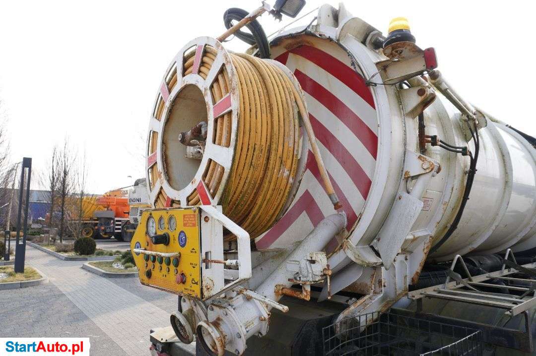 MAN TGM 18.240 , 4×2 , Wóz Asenizacyjny 7.000l , Pompa , Manual , Kabina Sypialna , Retarder , Szmbiarka , Asenizacja , Wywóz Nieczystości , Beczka ,Beczkowóz , WUKO