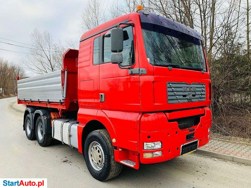 MAN KIPER WYWROTKA MAN TGA 6×4 STAN BARDZO DOBRY