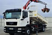 MAN TGM 15.250 Wywrotka 4,10m + HDS + PILOT!!!