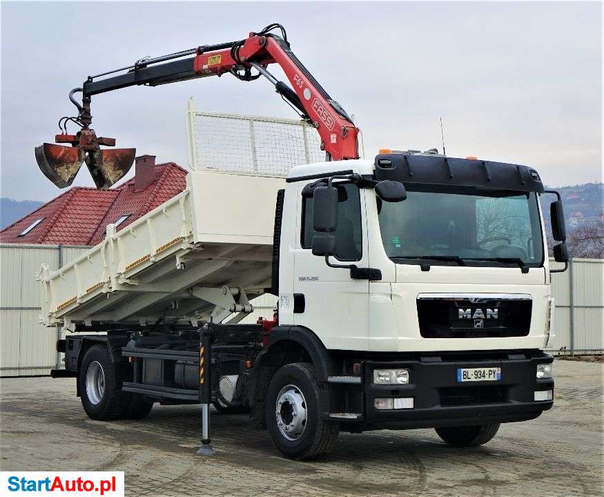 MAN TGM 15.250 Wywrotka 4,10m + HDS + PILOT!!!