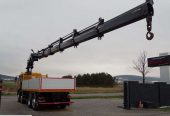 MAN TGA 35.390 / 8 X 2 / SKRZYNIOWY – 6,05 M / HDS HIAB 700 / WYSUW – 15 M / UDŹWIG 18 TON / RETARDER / OŚ SKRĘTNA I PODNOSZONA /