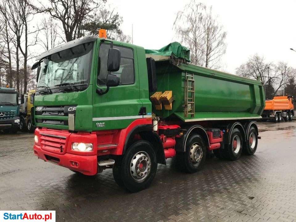 DAF CF 410 8×4 EURO 5 WYWROTKA MULDA WANNA TYŁOZSYP,