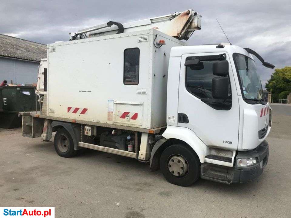 Renault Podnośnik Koszowy Zwyżka RENAULT Midlum 190 DXI 17 Metrów