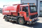 Volvo FL615 Zamiatarka Johnston-Beam VL600 S, 1996rok, USZKODZONY