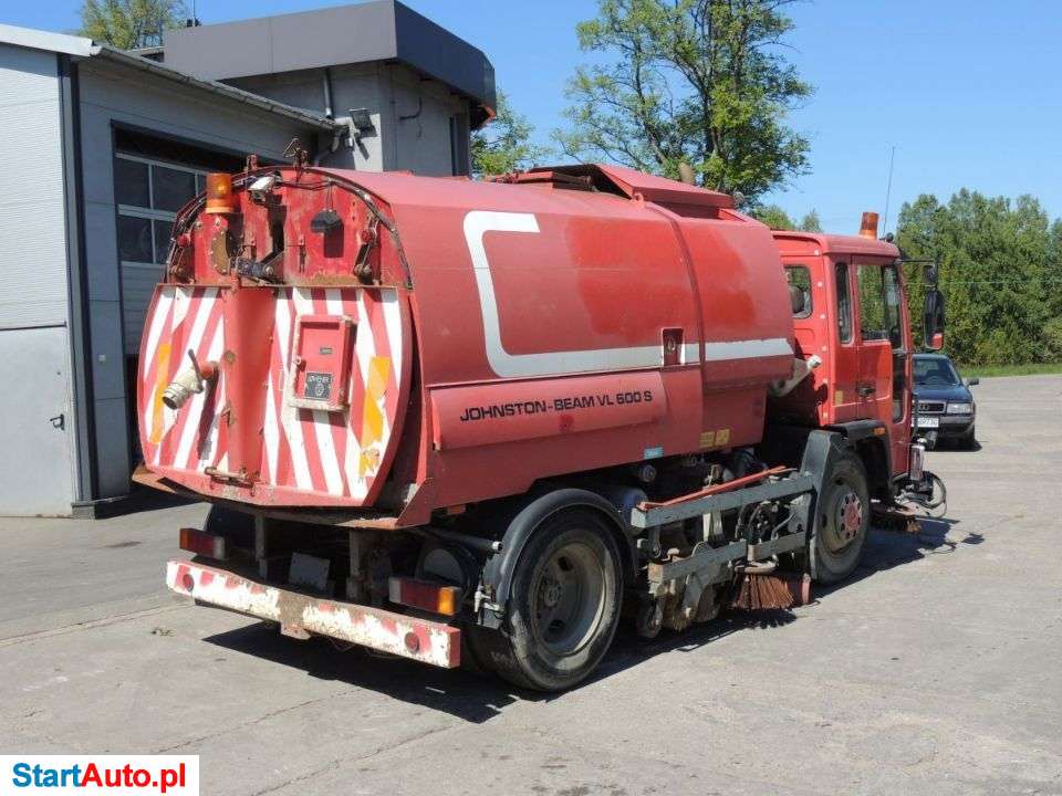 Volvo FL615 Zamiatarka Johnston-Beam VL600 S, 1996rok, USZKODZONY