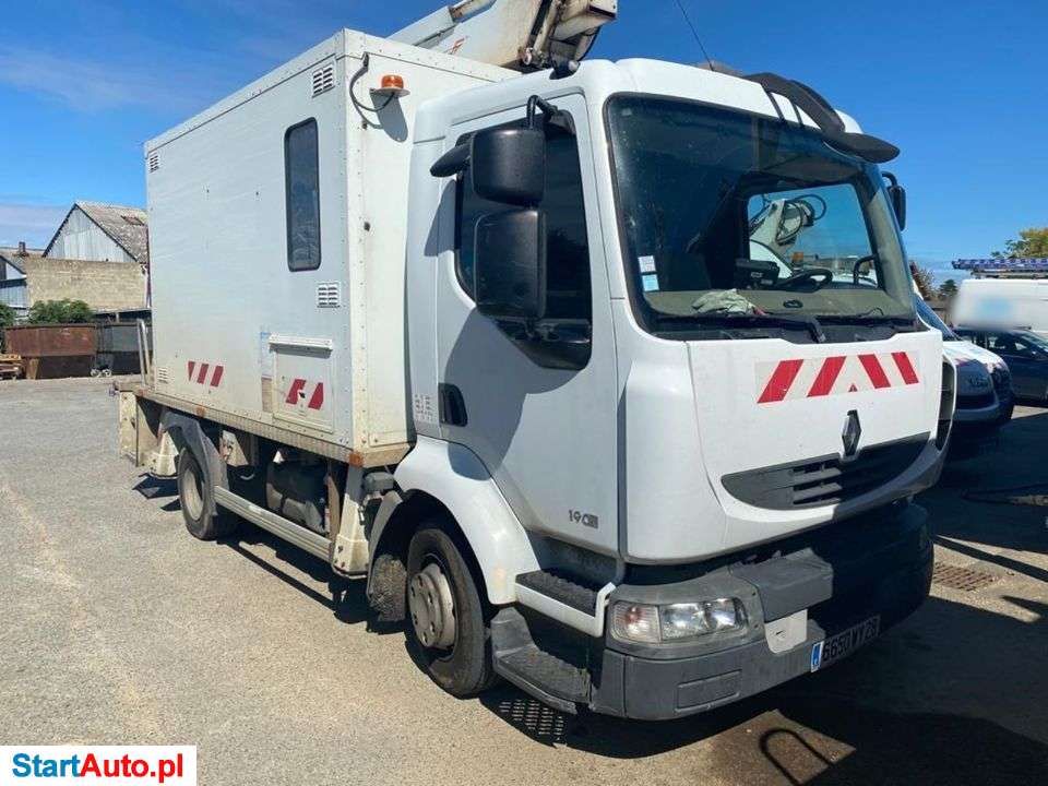 Renault Podnośnik Koszowy Zwyżka RENAULT Midlum 190 DXI 17 Metrów
