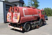 Volvo FL615 Zamiatarka Johnston-Beam VL600 S, 1996rok, USZKODZONY