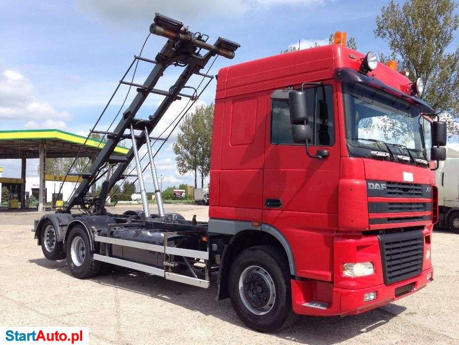 DAF XF 430 HAKOWIEC-LINOWY DO KONTENERO