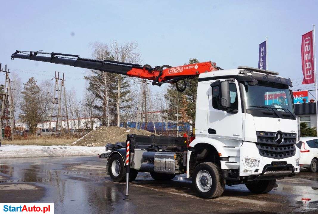 Mercedes-Benz AROCS 4×4 1836 FASSI 165 EURO 6 HDS Żuraw
