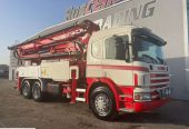 Scania P 124 6×4 Schwing 34 M