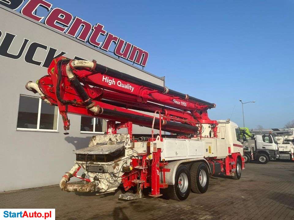 Scania P 124 6×4 Schwing 34 M