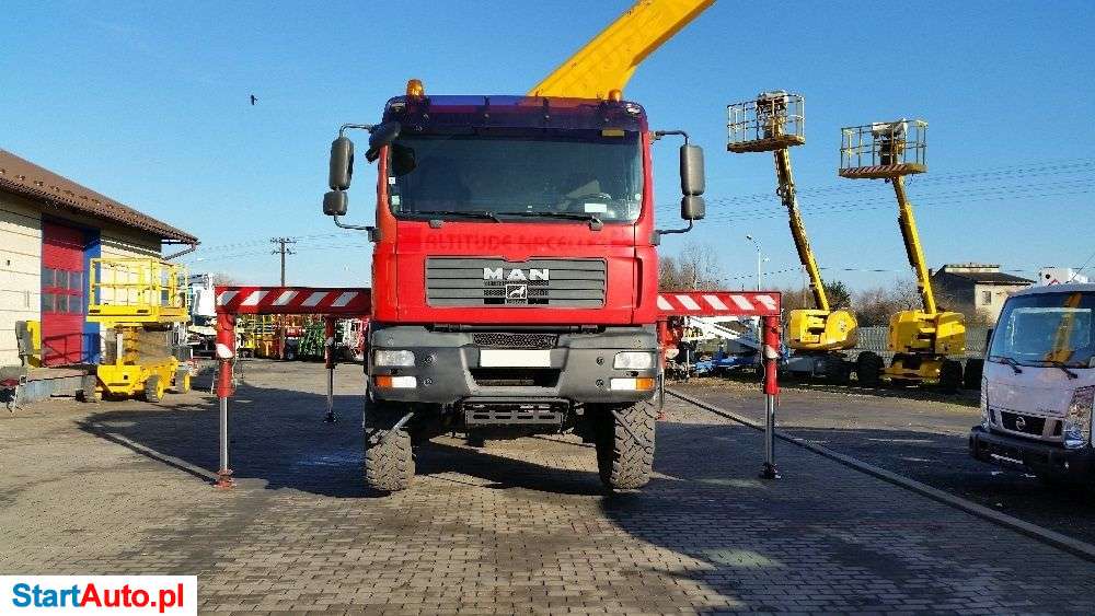 MAN TGM 18.330 4×4 Podnośnik Koszowy Zwyżka 35m