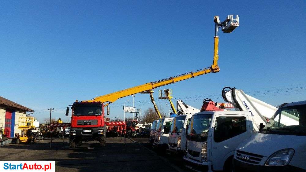 MAN TGM 18.330 4×4 Podnośnik Koszowy Zwyżka 35m