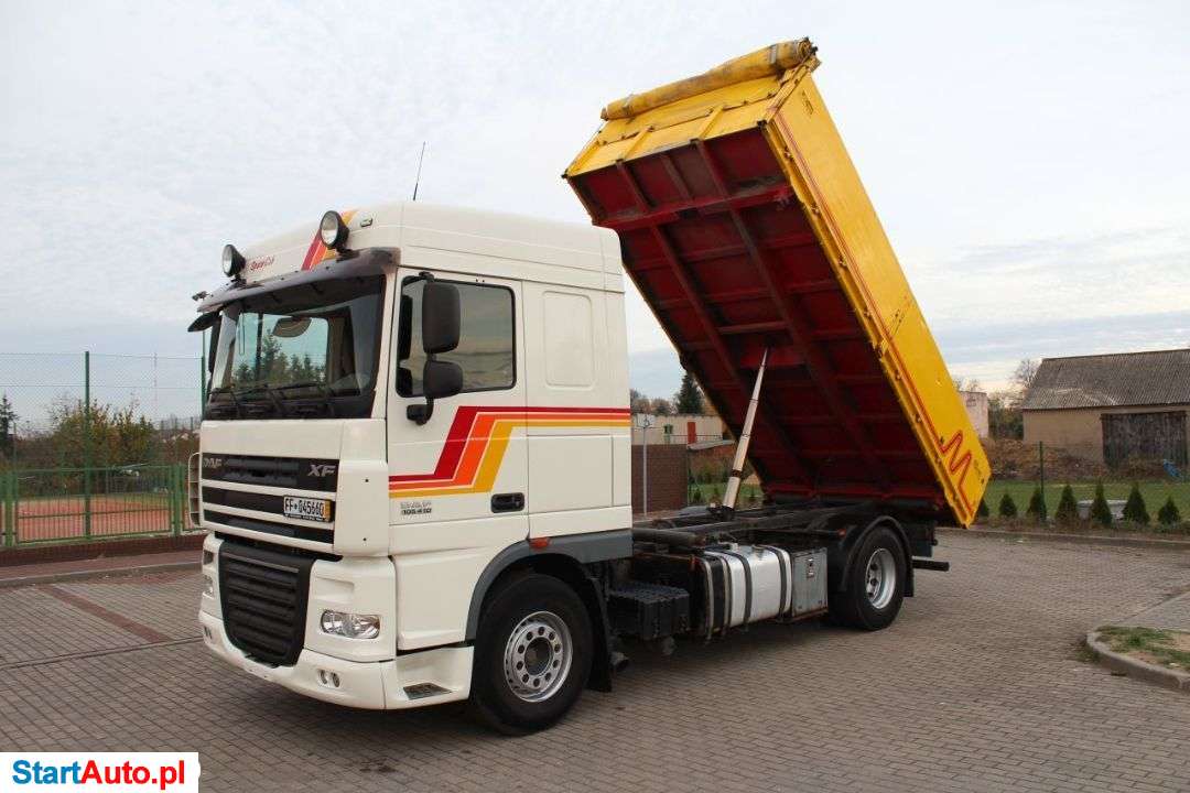 DAF XF 105.410 4×2 EURO 5 WYWROTKA KIPPER Z NIEMIEC