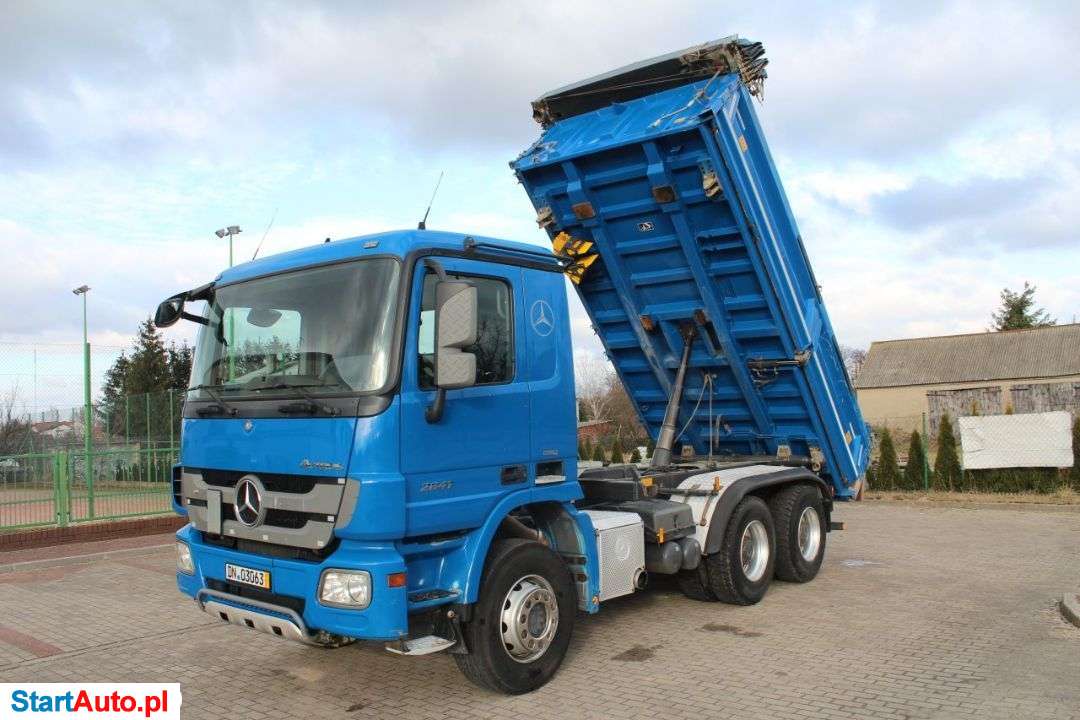 Mercedes-Benz ACTROS 2641 6×4 WYWROTKA KIPPER BORDMATIC Z NIEMIEC