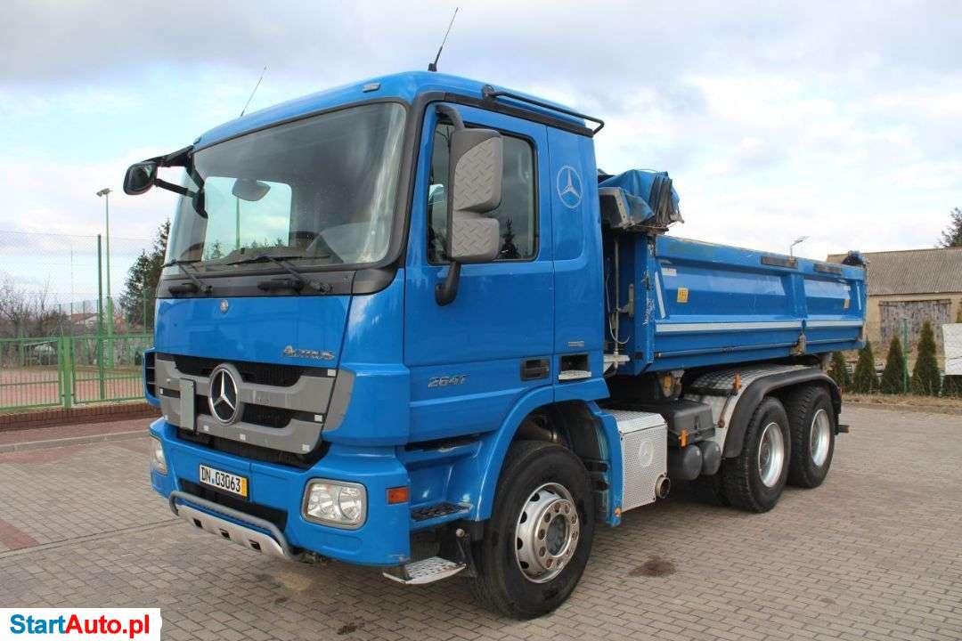 Mercedes-Benz ACTROS 2641 6×4 WYWROTKA KIPPER BORDMATIC Z NIEMIEC