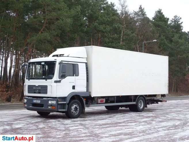 MAN TGM 15.280 Kabina Sypialna Kontener Sprowadzony