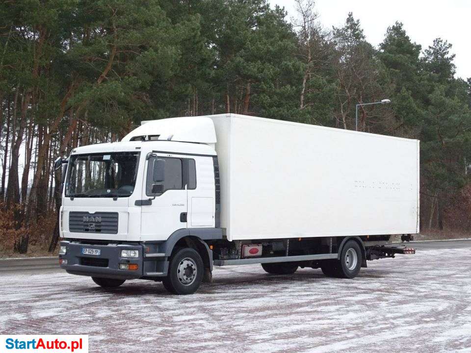 MAN TGM 15.280 Kabina Sypialna Kontener Sprowadzony