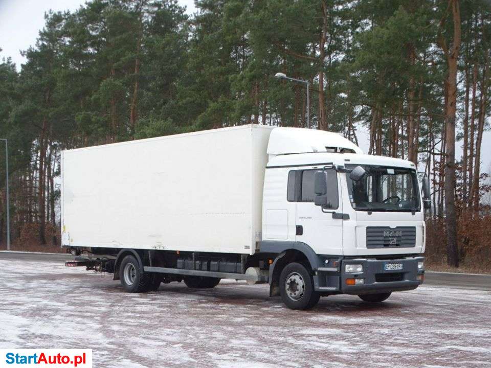 MAN TGM 15.280 Kabina Sypialna Kontener Sprowadzony