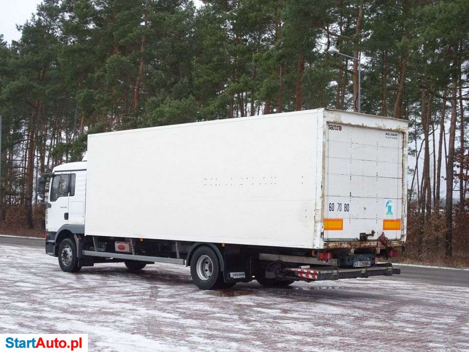 MAN TGM 15.280 Kabina Sypialna Kontener Sprowadzony